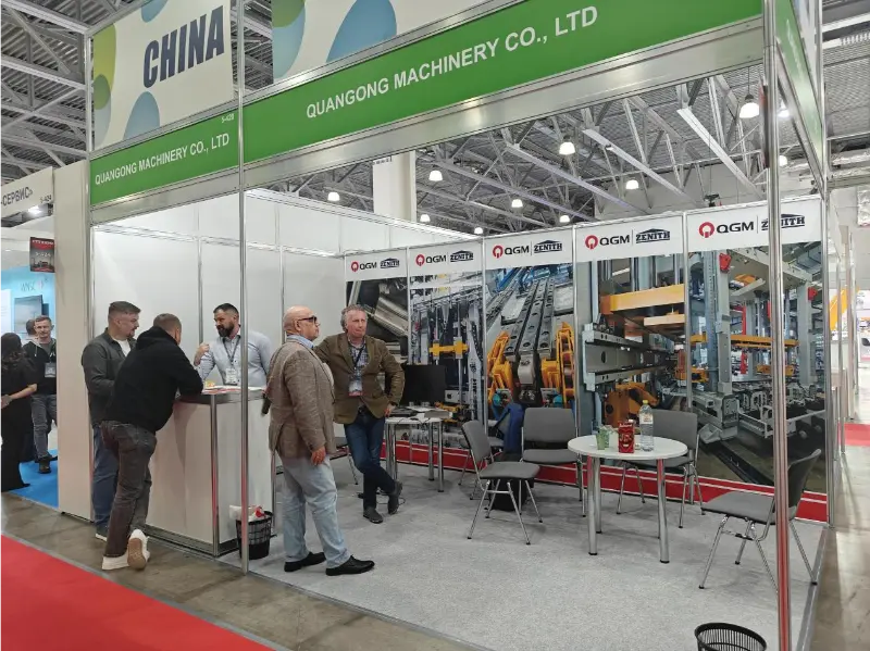 Фокус на евразийском инфраструктурном рынке: Quangong Machinery Co., Ltd. участвует в российской выставке CTT EXPO