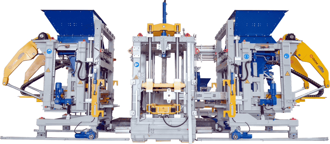 Автоматическая машина для изготовления блоков